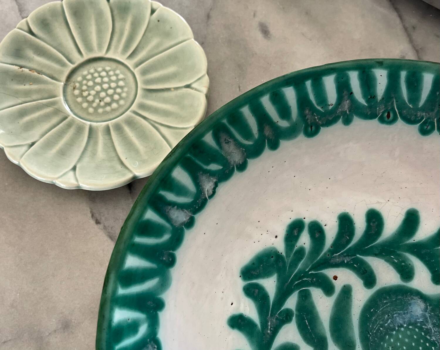 Lebrillo salad bowl from Fajalauza.