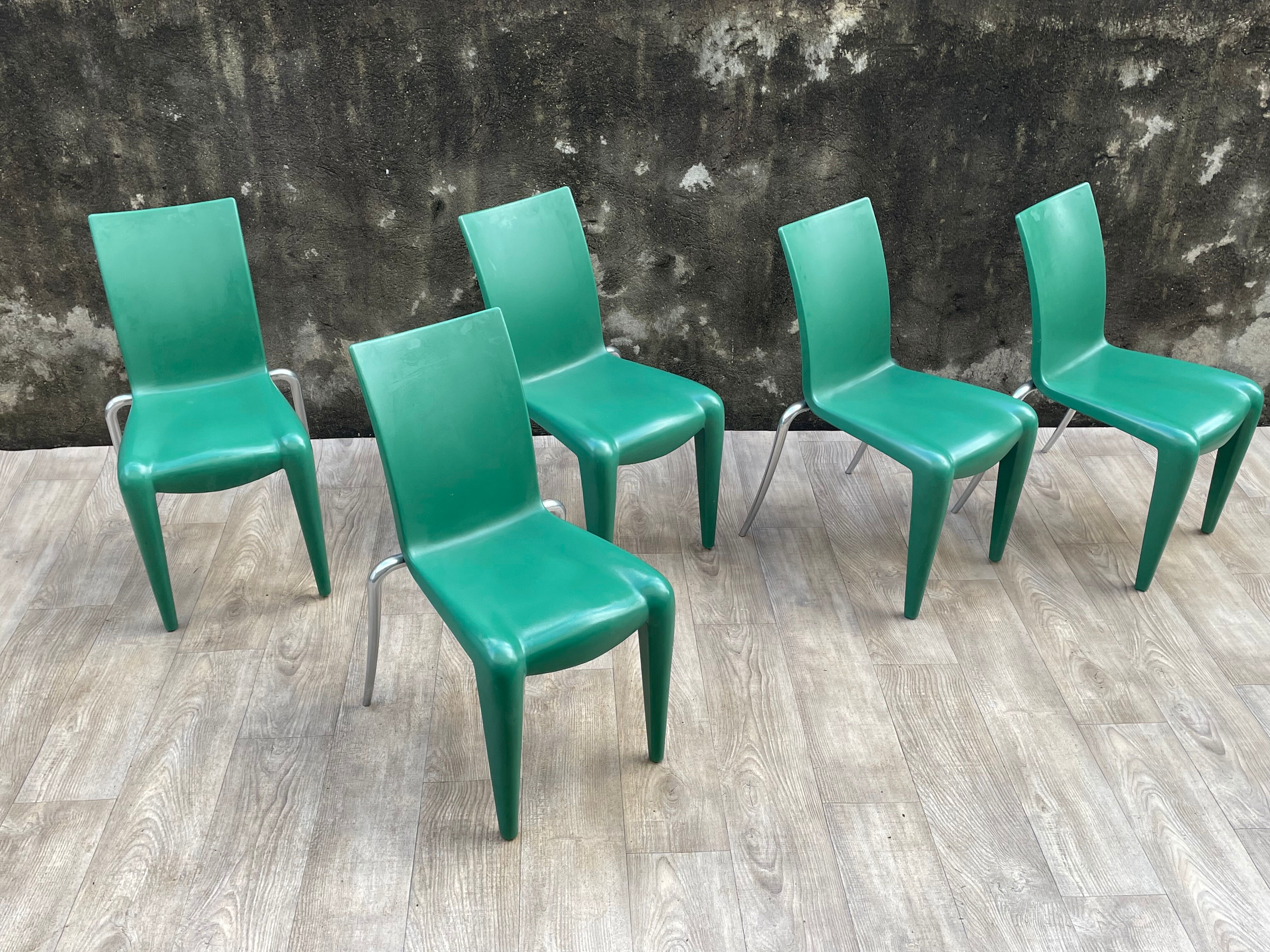5 Louis 20 chairs by Philippe Starck for Vitra