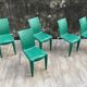 5 chaises Louis 20 par Philippe Starck pour Vitra