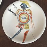 Set of 5 plates by Roger Capron