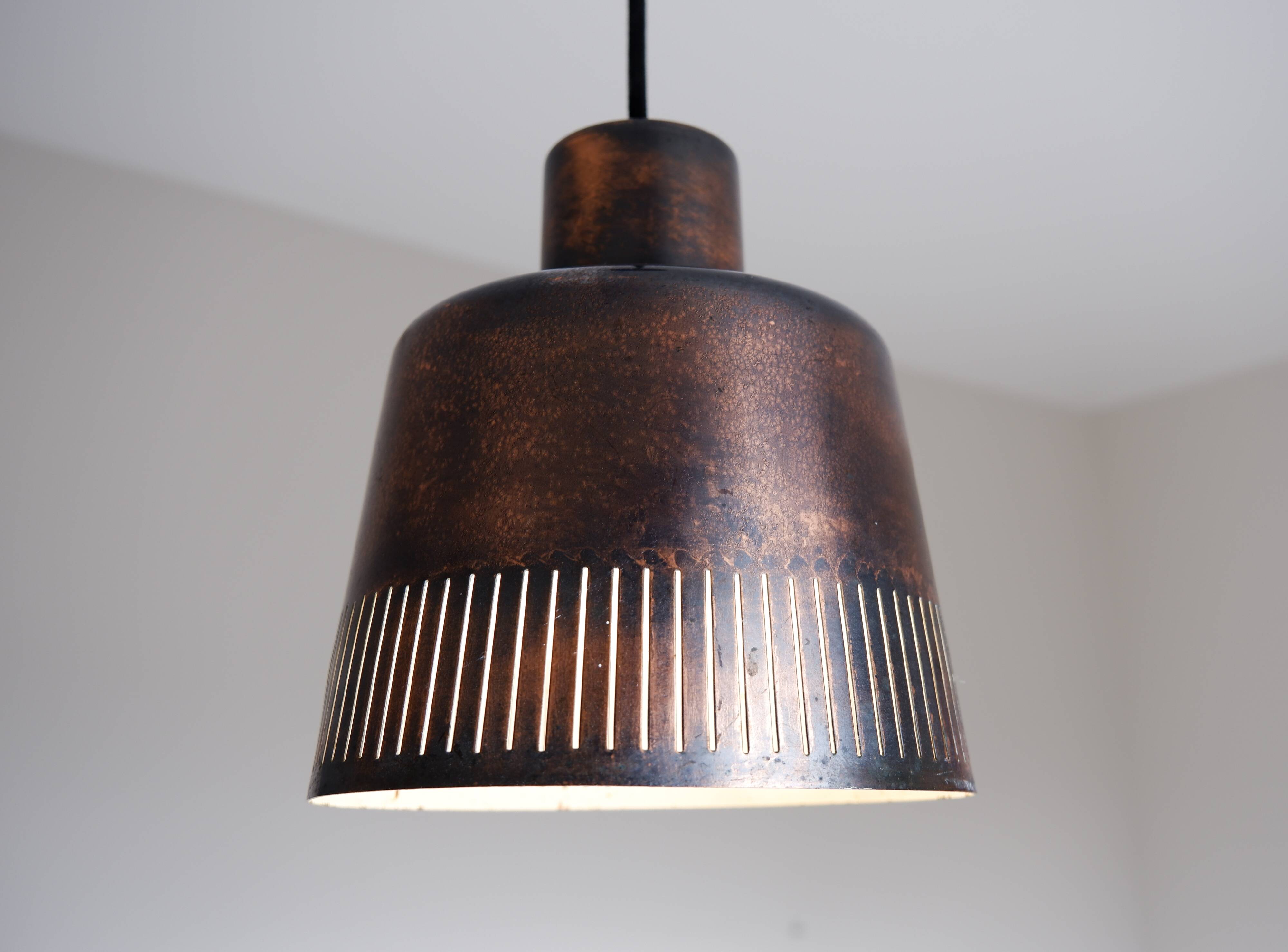 Hans Bergström, pendant copper light edited by Atelje Lyktan