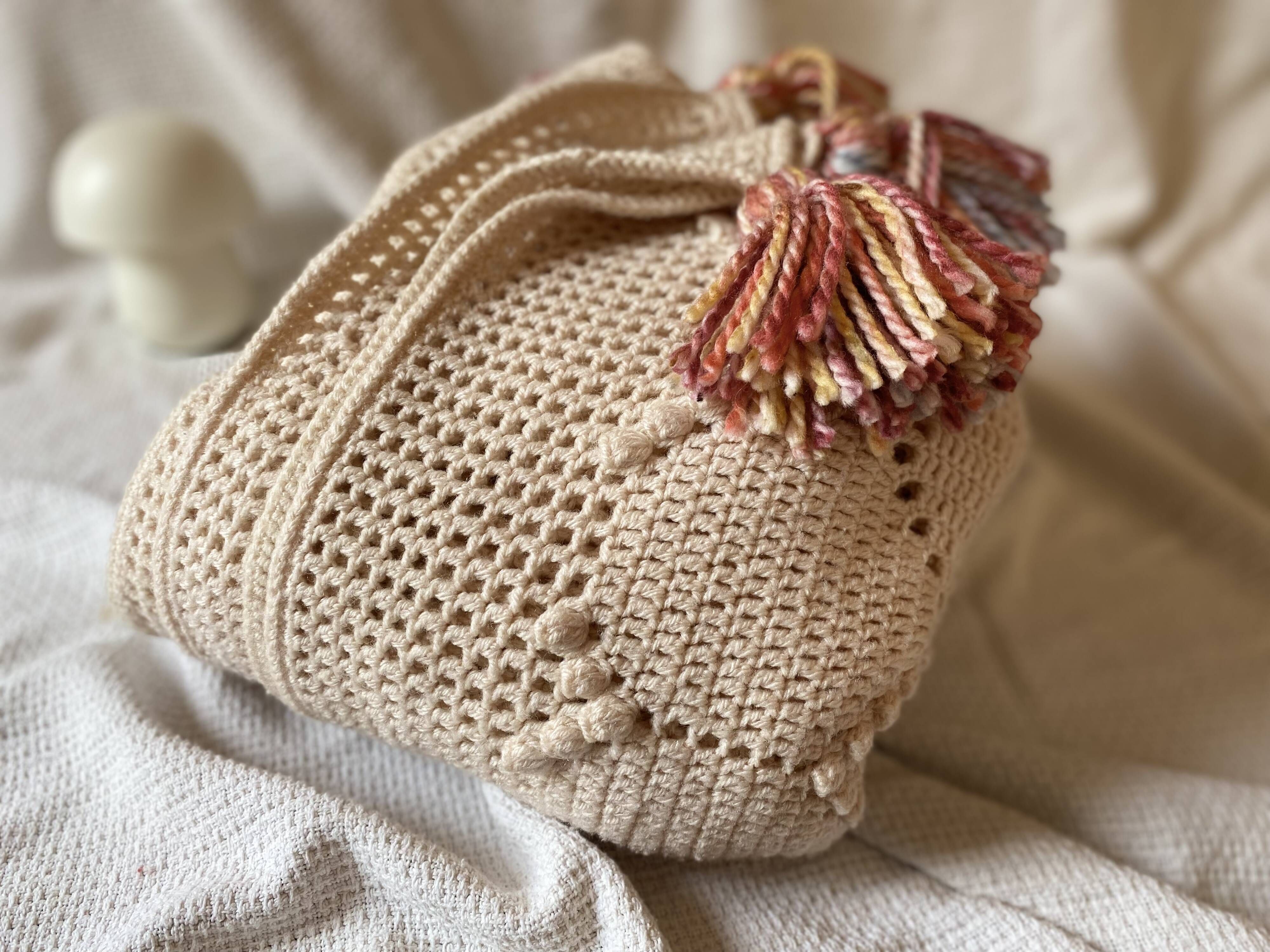 Bedspread - Wool blanket - Knitted