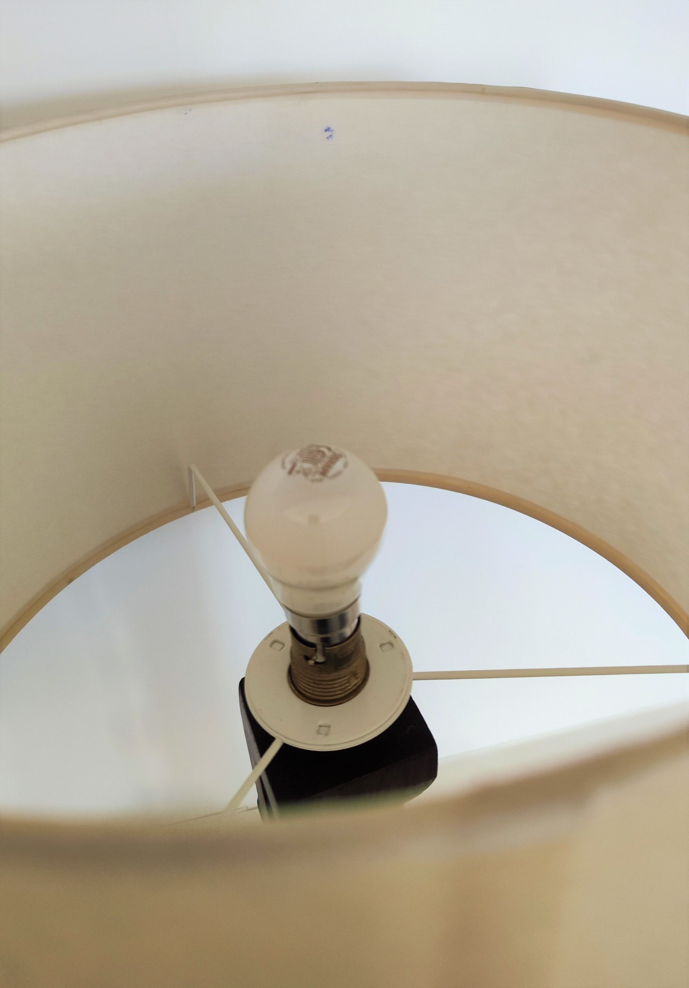 Lamp wooden sculpture, 1950