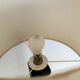 Lampe sculpture en bois, 1950
