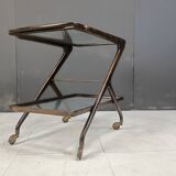 Vintage italian serving trolley, 1950s