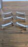 Jean Couzon knife rests – set of 6 – elegant design – vintage silver