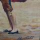 Barthalat.oil on panel signed.20th century