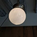 Vintage office ceiling lamp 1950