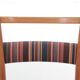 Set of 4 Scandinavian chairs by Yngve Ekstrom, Paul Smith fabric