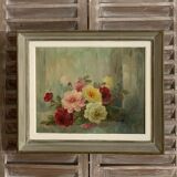 Tableau vintage fleurs
