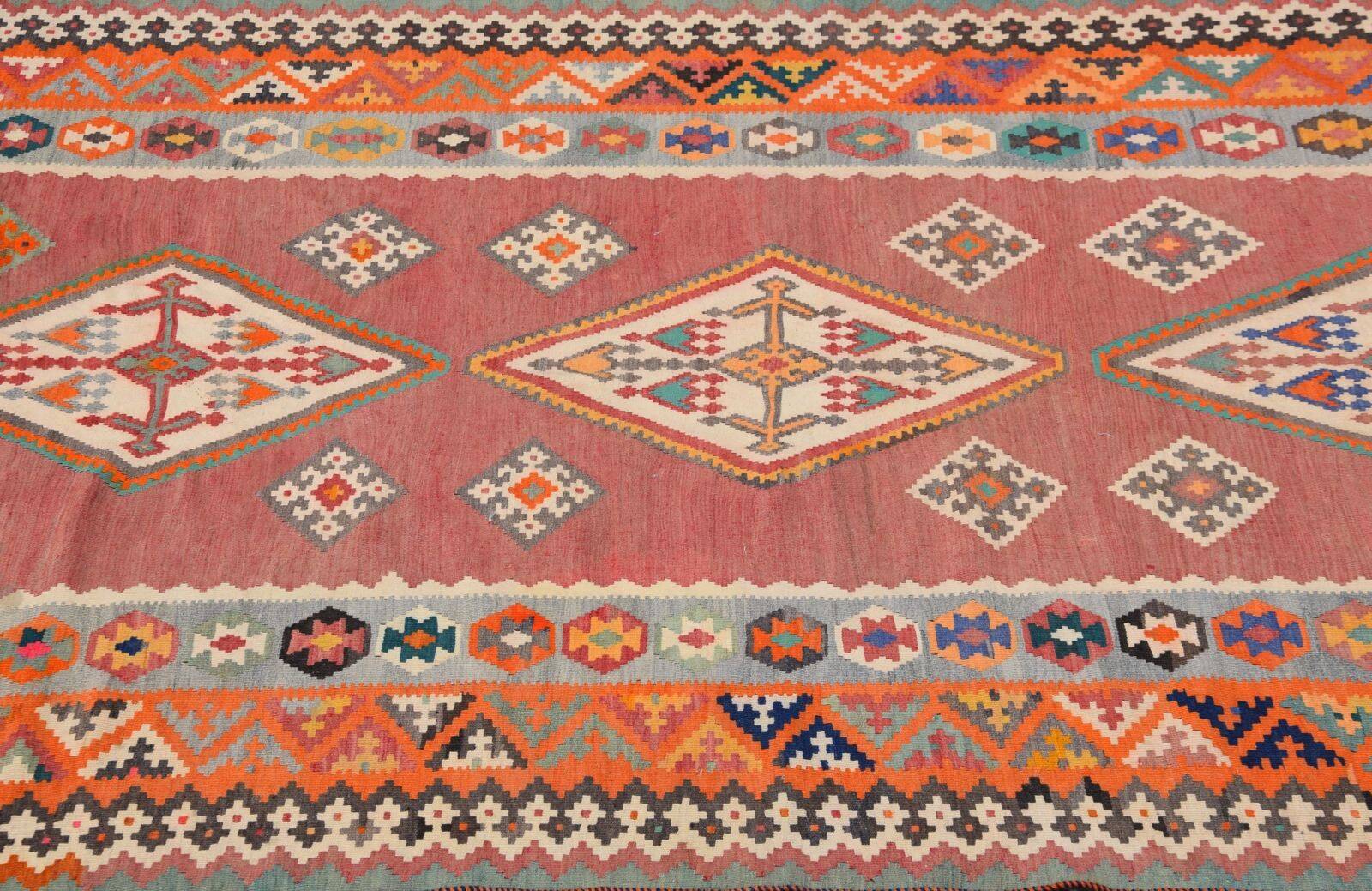 Gashgaï Kilim Rug Iran: 1.50 x 3.50 metres - "Galerie Sardje"