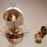 Vintage cigarette dispenser and table lighter