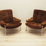 Corduroy armchair, Swedish design, 1960s, production: Sweden