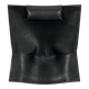 Black leather chair Semana, design by David Weeks for Habitat.