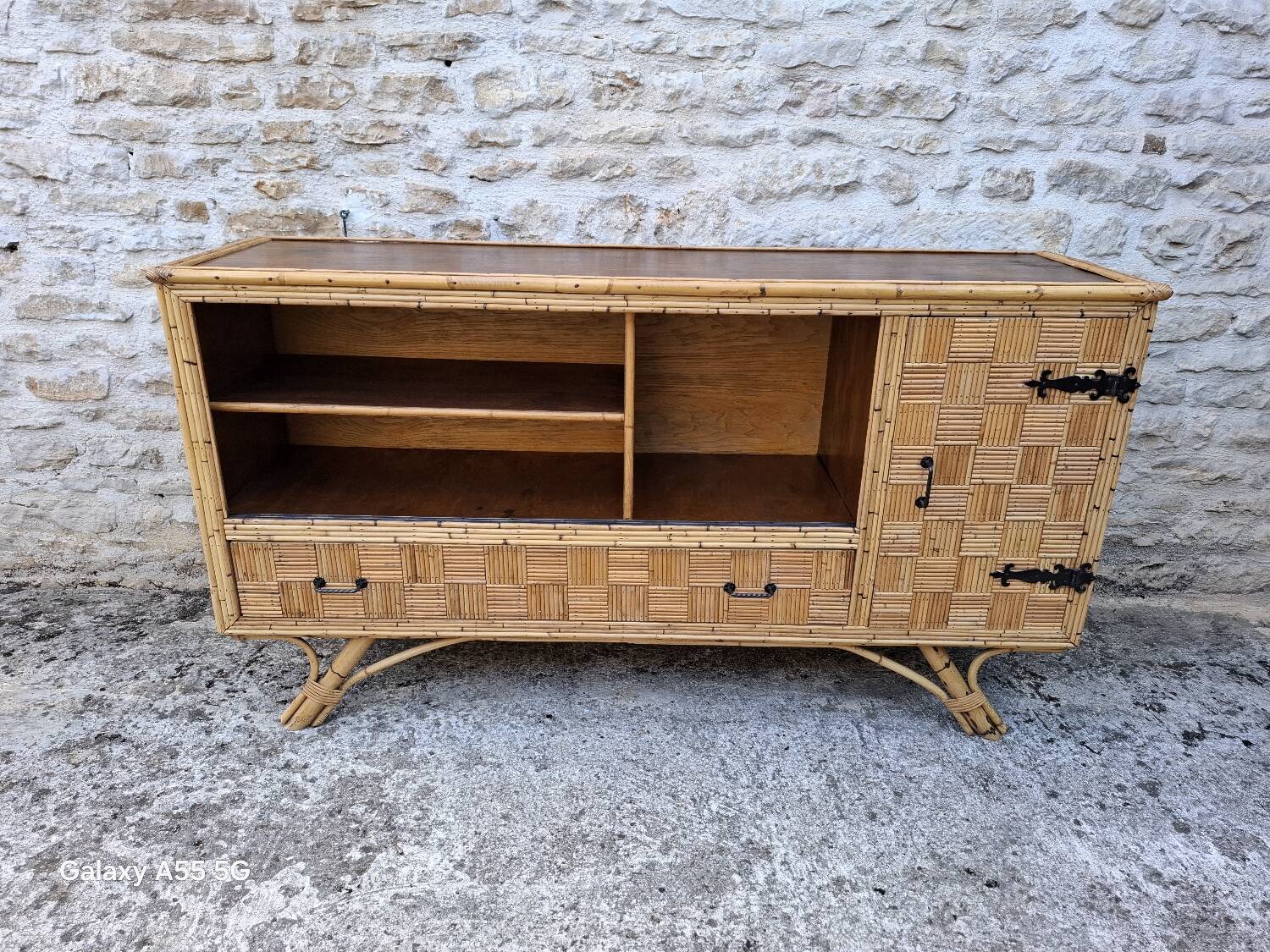 Bamboo sideboard