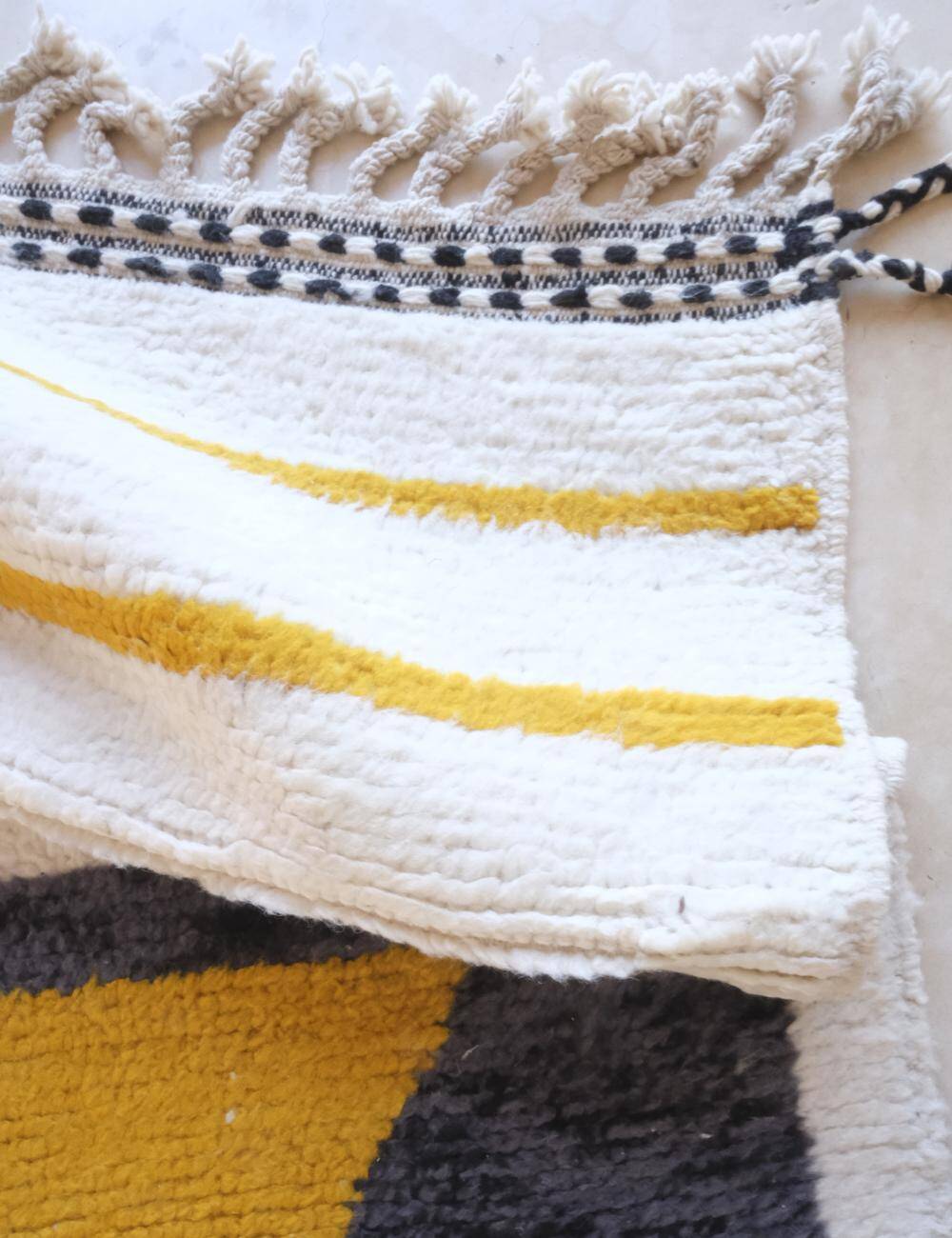 Contemporary Berber Rug - 237 x 214 cm