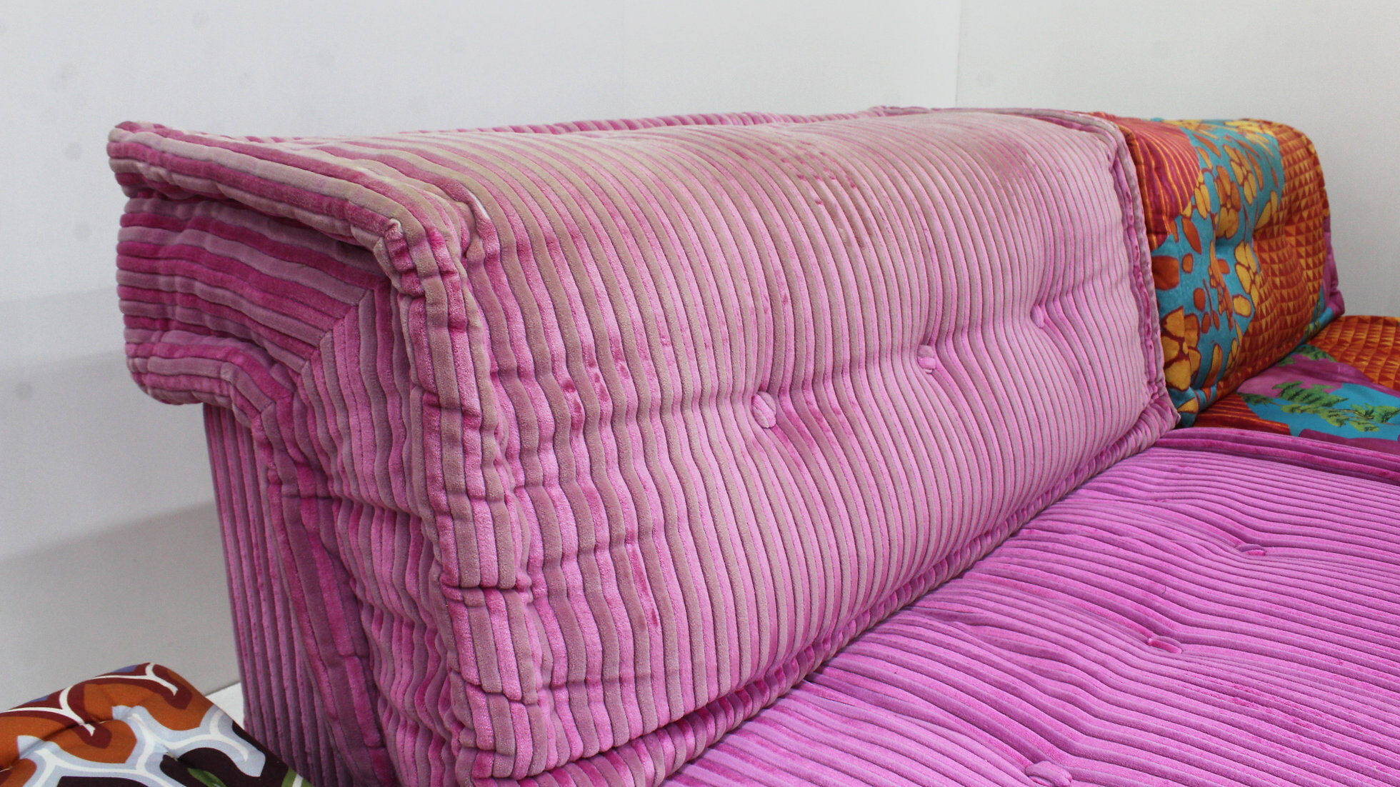 Canapé Mah Jong Roche Bobois design Kenzo Takada par Hans Hopfer, ensemble de 11.