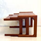 Vintage Danish nesting tables teak