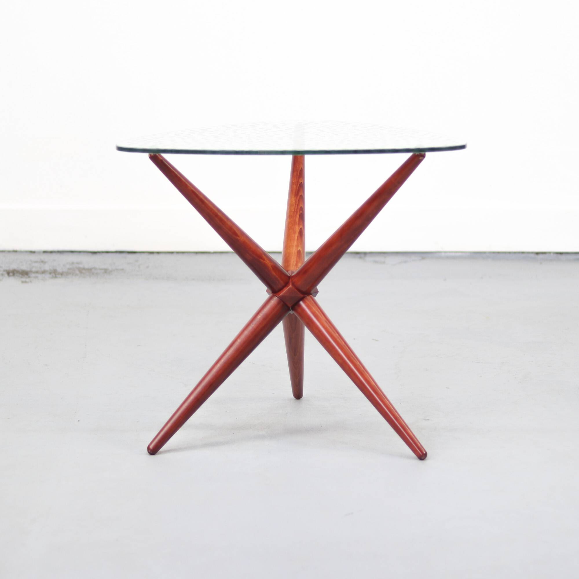 Vintage Mid-Century Design Star-shaped Side Table