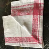 Nappe vintage en coton dimension : hauteur - 205 cm - largeur -160 cm-