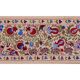 Hand-knotted rug, vintage Turkish rug 51x190 cm
