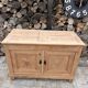 Renovated solid wood sideboard