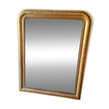 Golden trumeau mirror 130x100