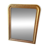 Golden trumeau mirror 130x100