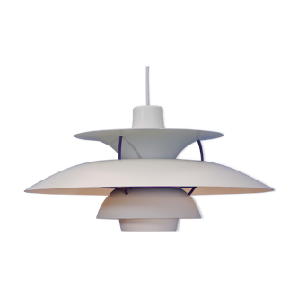 Suspension danoise PH5 par Poul Henningsen pour Louis Poulsen, années 1970