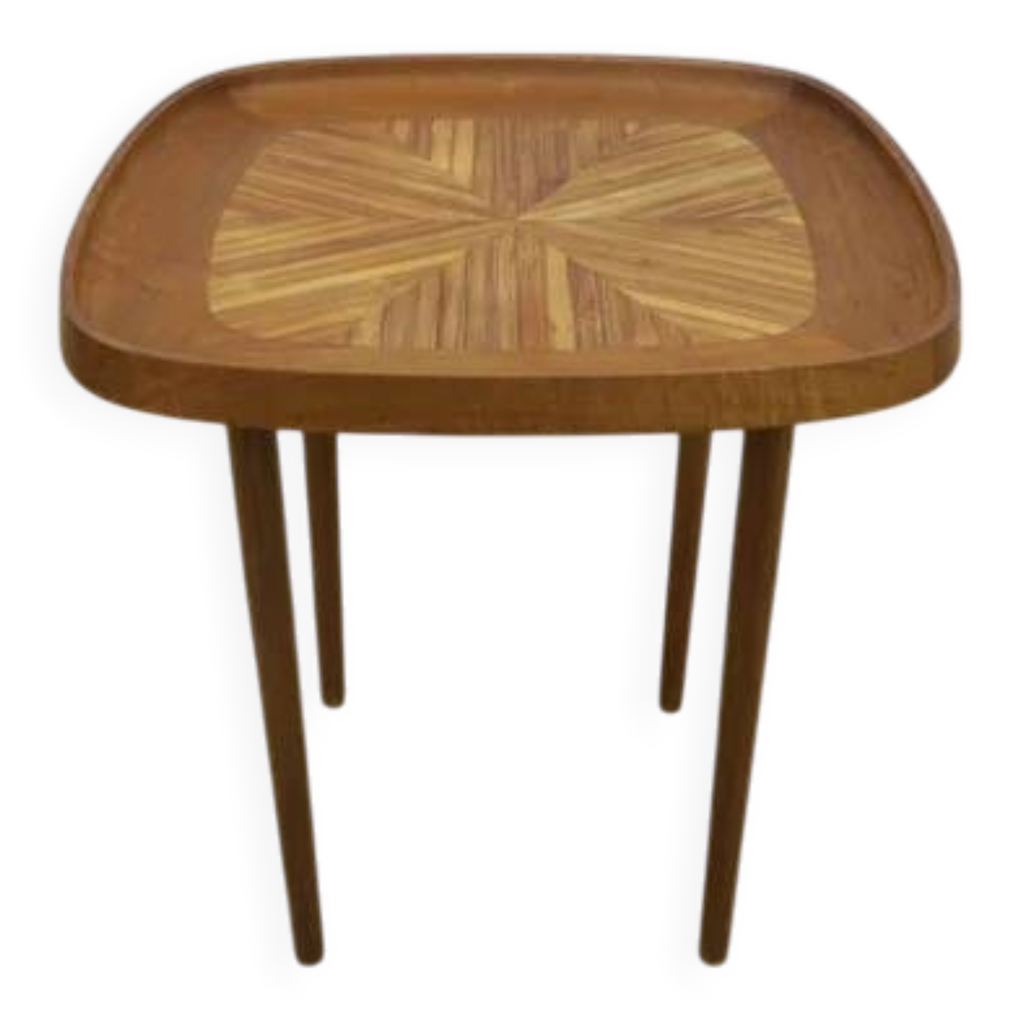 Table basse de Jens Quistgaard pour Nissen Langå, années 50