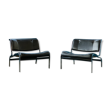 Paire de fauteuils Whist d'Olivier Mourgue 2nde édition Airborne 1964