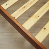 Lit en palissandre, design danois, années 1970, production: Danemark