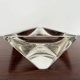 Cendrier en verre artistique bohémien par Vaclav Hanus pour Moser, années 1960.