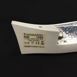 Pair of Italian wall lights Fontana Arte Yves white 2008