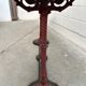 Late 19th century console in cast iron and marble