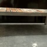 Table basse ceramique 1950 Roger Capron