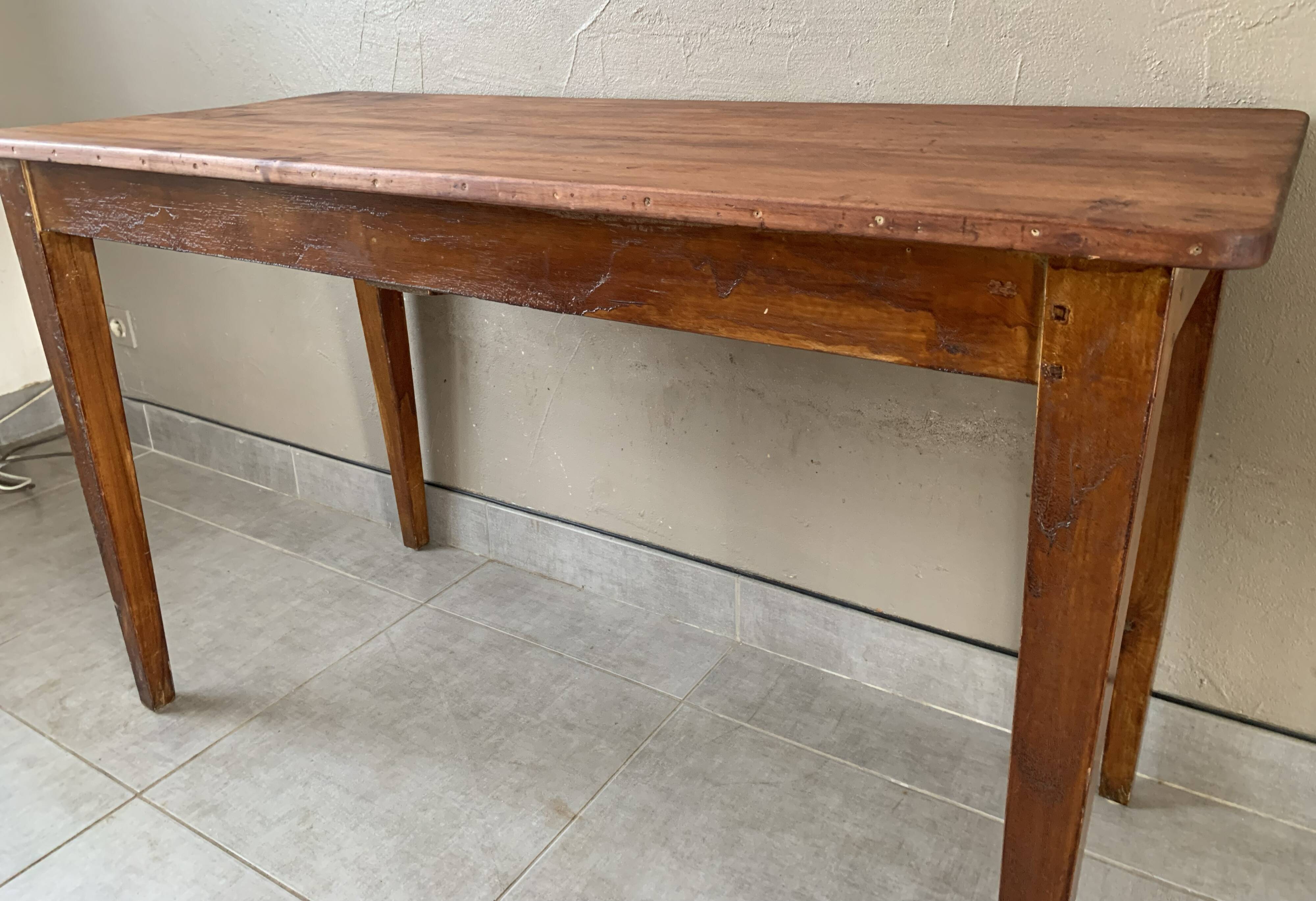 Vintage oak desk / table from the 1950s