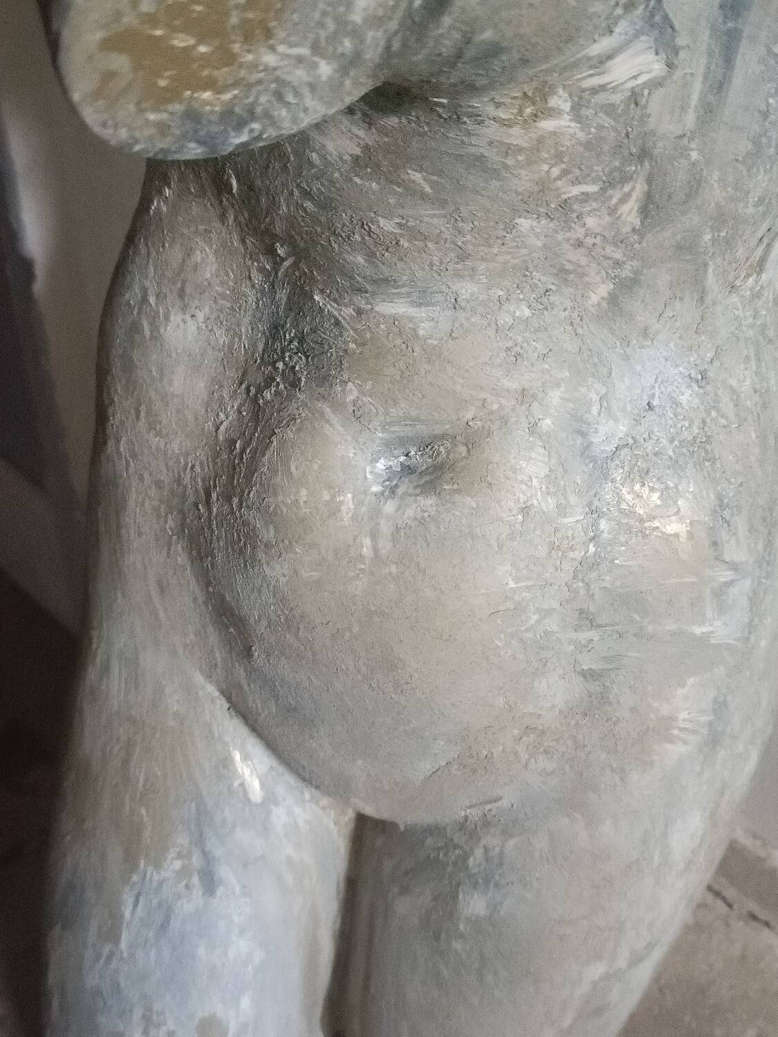 Bust of a woman, nude, antique style