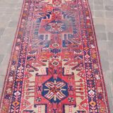 Tapis d'orient fait main de couloir persan hamadan
