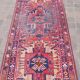 Handmade Oriental carpet of Persian corridor Hamadan
