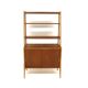 Scandinavian teak library, Sweden, 1960