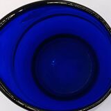 Holmegaard - Pichet / vase en verre Bleu de Bristol de Per Lutken