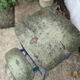 Escabeau trois marches vintage