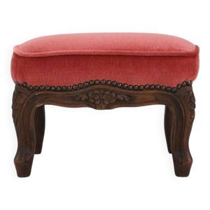 Repose-pieds de style - velours