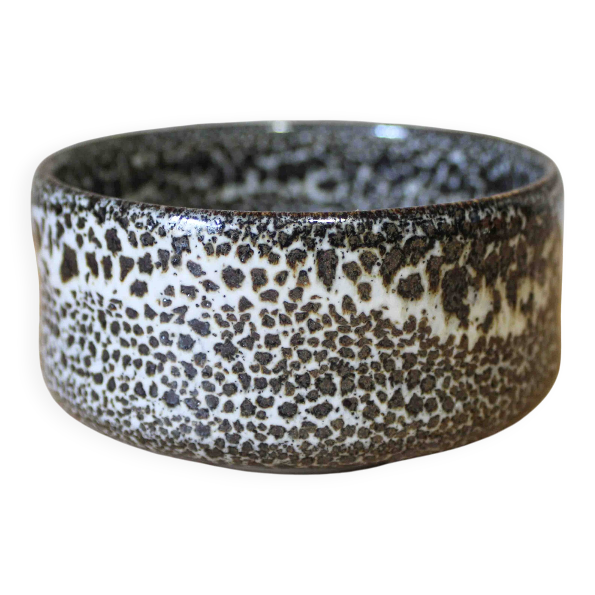 Glazed stoneware bowl by Sylvestre Rivière