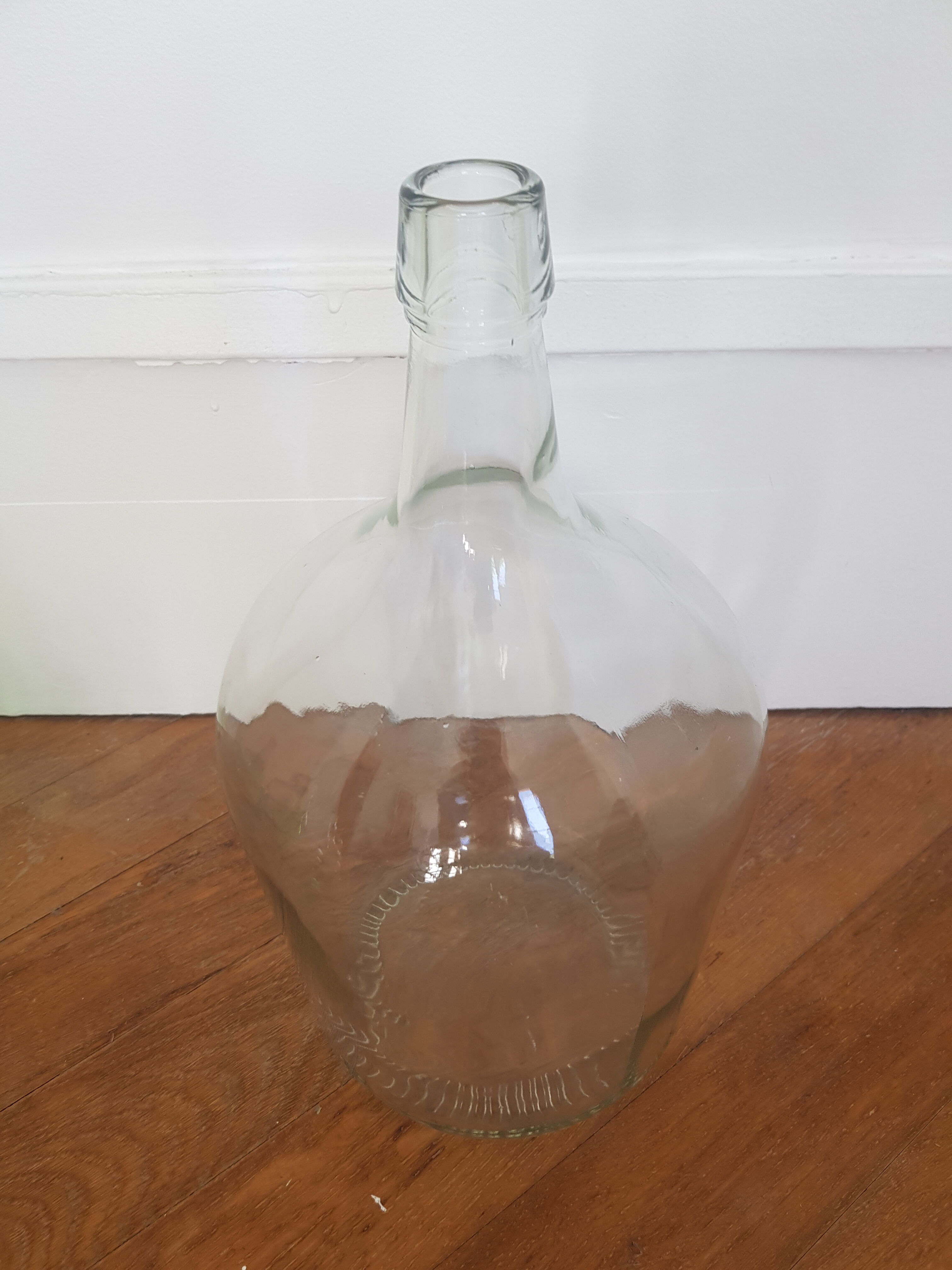 Bonbonne transparente 2 litres