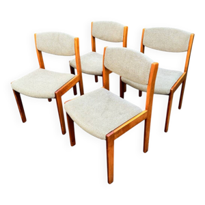 suite de 4 chaises vintage