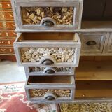 Grain-style storage furniture