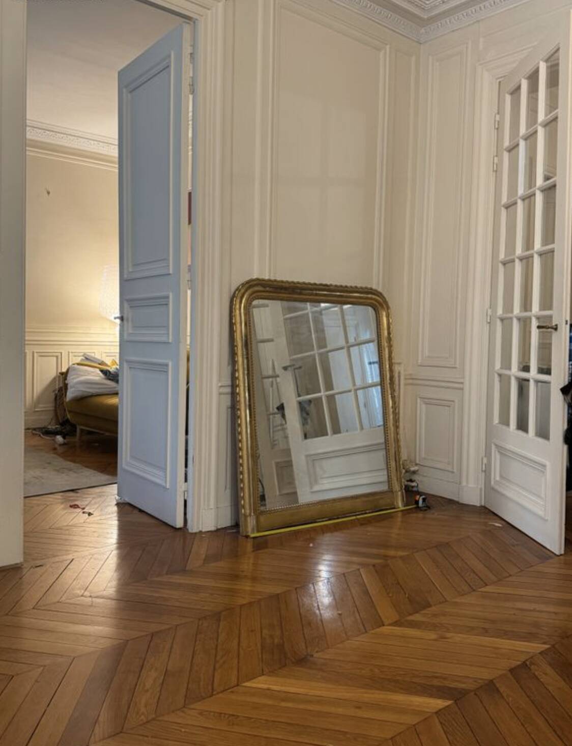 Antique mirror
