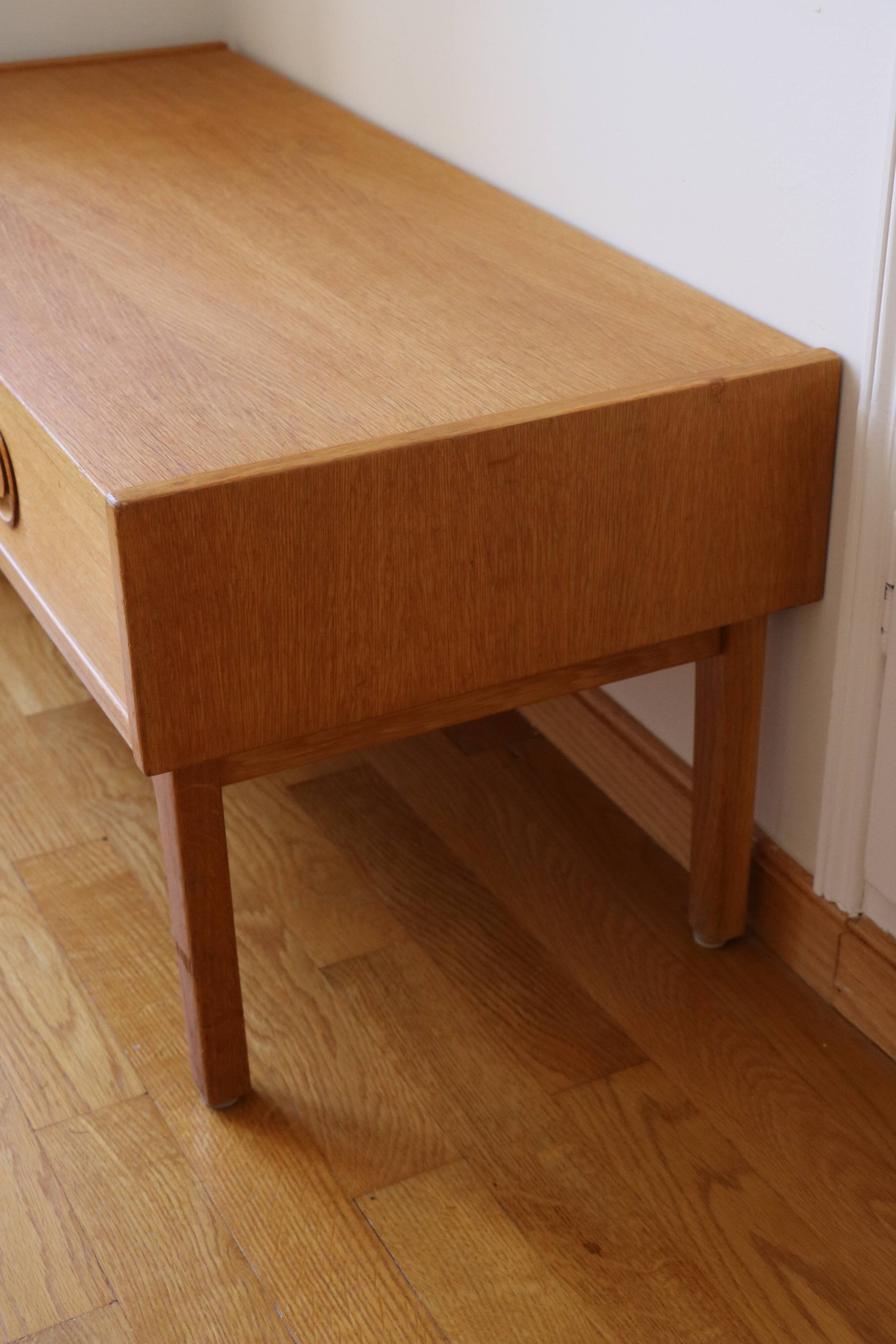 Low sideboard or small Scandinavian TV unit, 1960